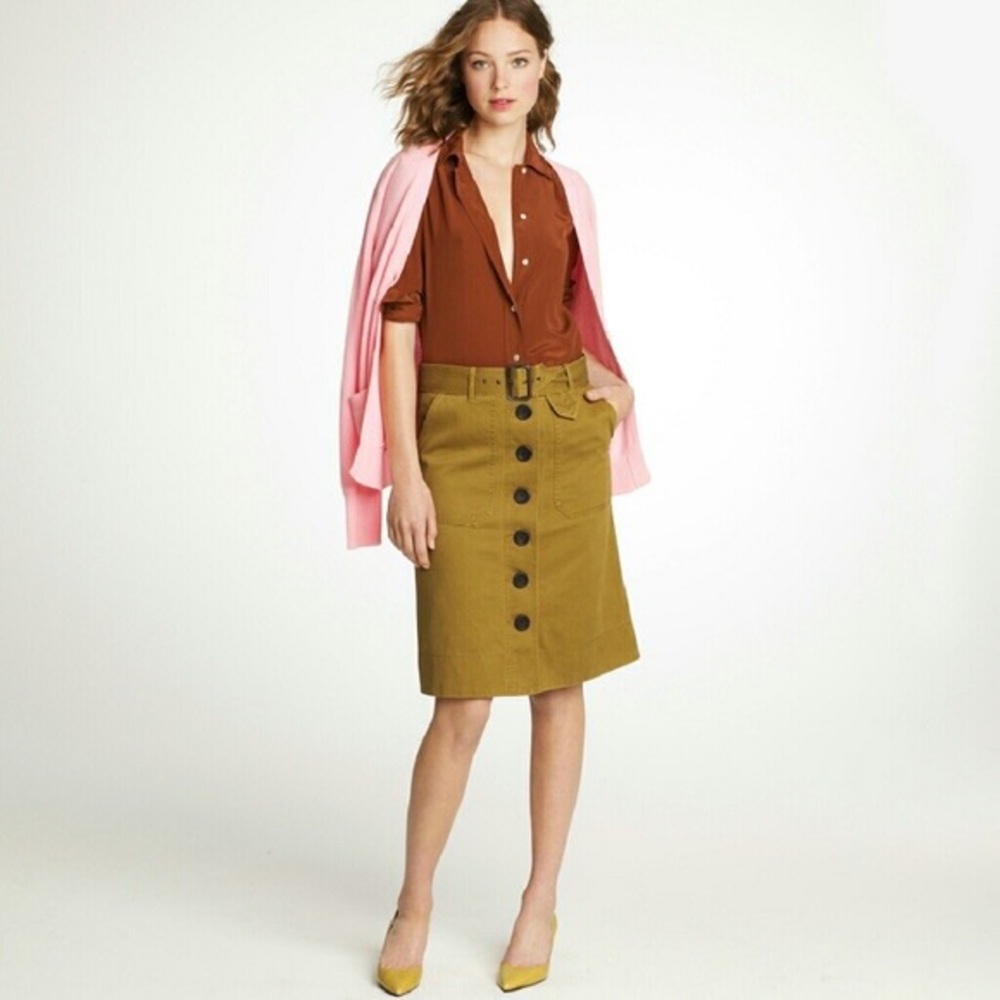 NWT J. Crew Calvary skirt